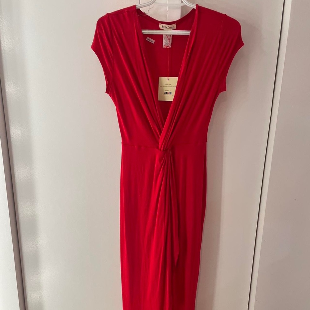 Rolla Coster dress, in red. Tight-fitting, sexy, size small ❤️